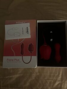 FIONA PLUS Rose Clit Licking Stimulator & Thrusting Egg photo review