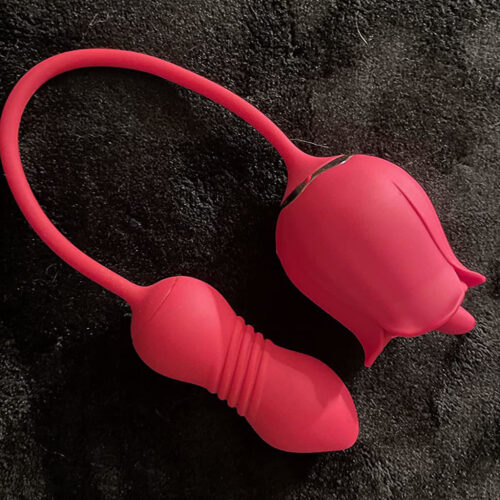 FIONA PLUS Rose Clit Licking Stimulator & Thrusting Egg photo review