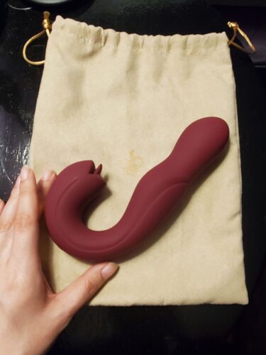 JOI Rotating Head G-spot Vibrator & Clit Licker photo review